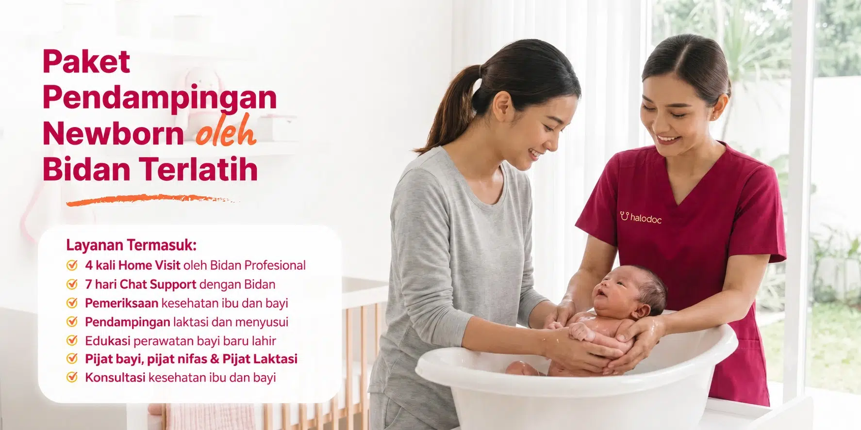 Paket Pendampingan Newborn (7 Hari)