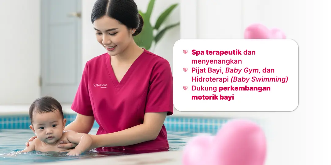 SPA Bayi (Senam, Berenang, dan Pijat)