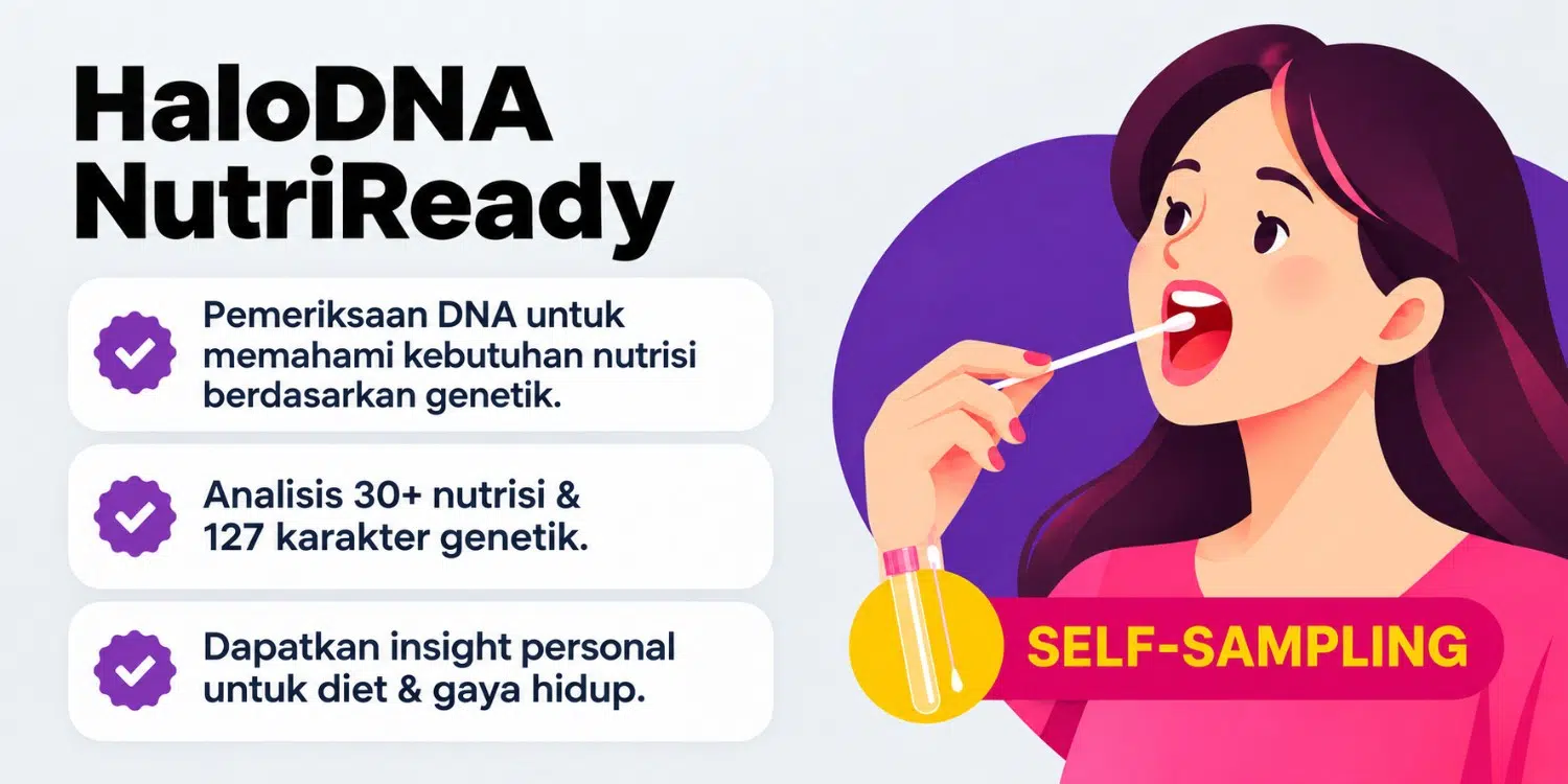 HaloDNA NutriReady (Pengambilan Sampel Mandiri)