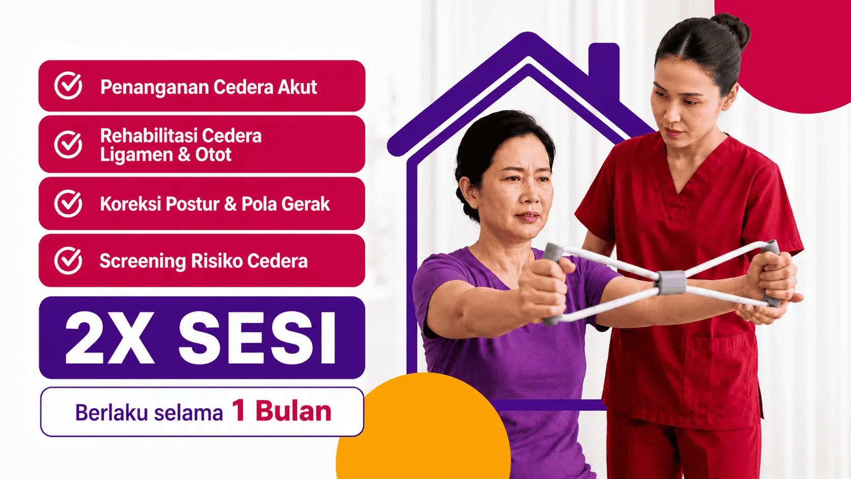Paket Fisioterapi - 2 Sesi